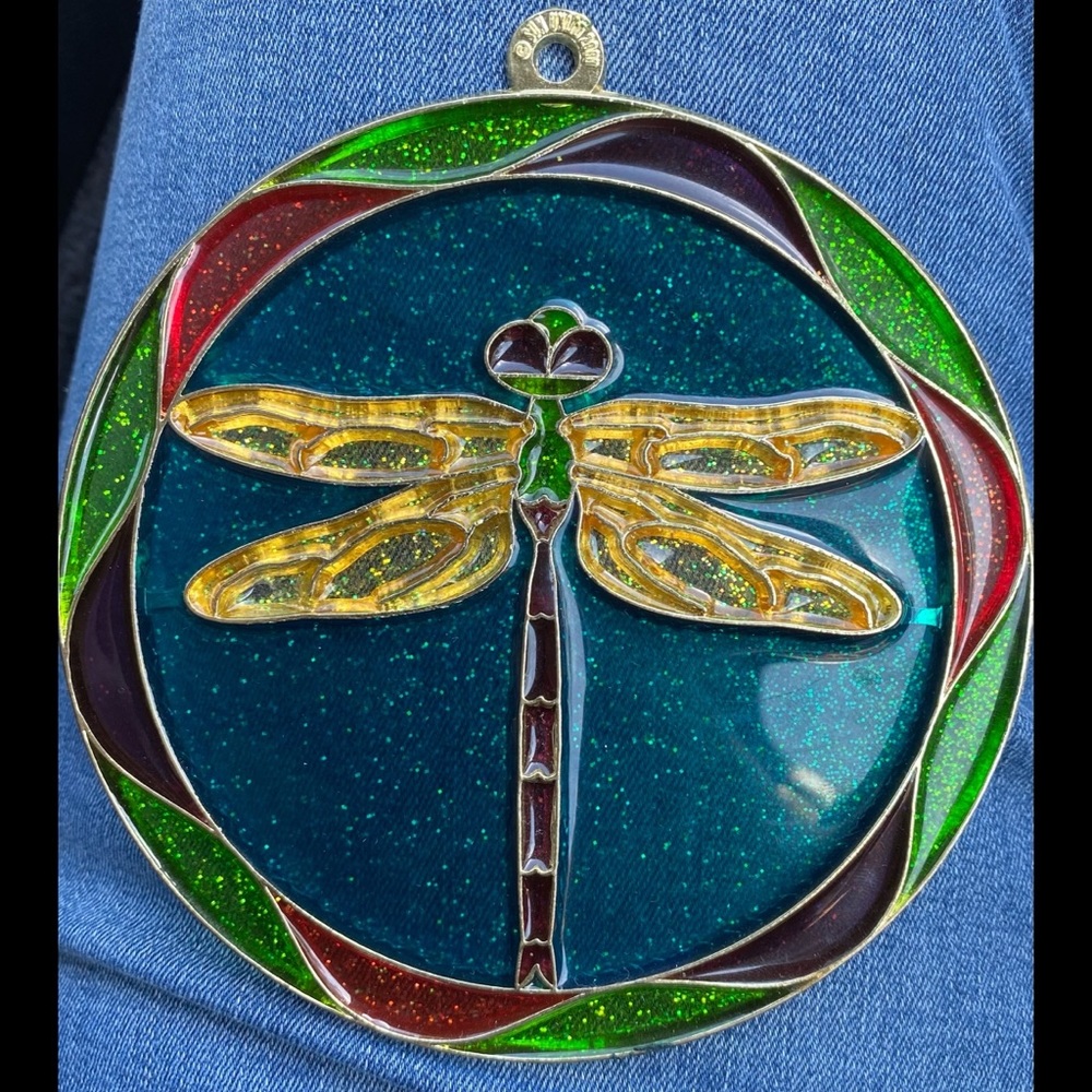 Dragonfly sun catcher.